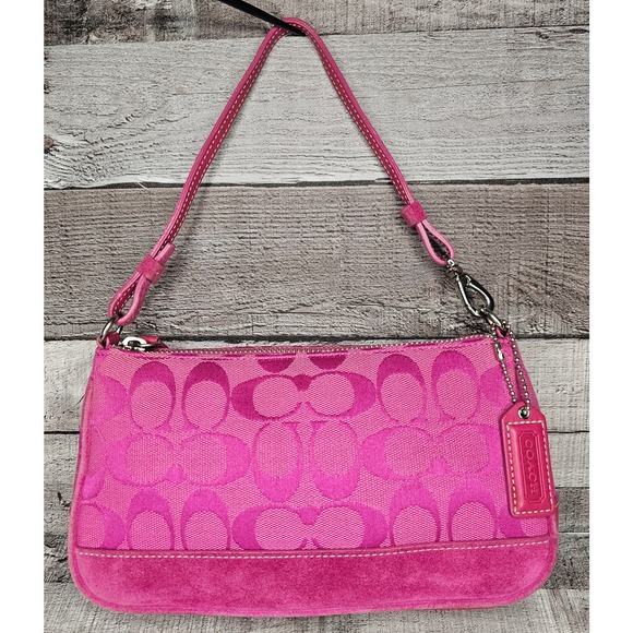 Coach Handbags - COACH G04J-6094 Pink Demi Pocketbook Purse Wristlet Vintage Y2K